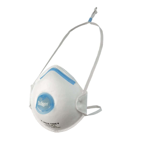 DRÄGER X-PLORE 1320 V FFP1 D VENTİLLİ TOZ MASKESİ